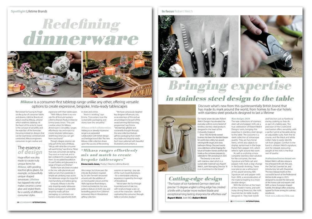 Kitchenware International May June 2024