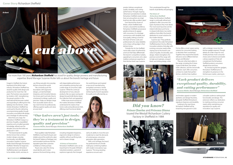 Kitchenware International August 2025 Cover Story Richard Sheffield