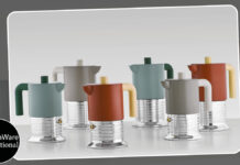 New from Alessi the Vite espresso coffee maker New from Alessi; the Vite espresso coffee maker