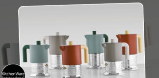 New from Alessi the Vite espresso coffee maker New from Alessi; the Vite espresso coffee maker