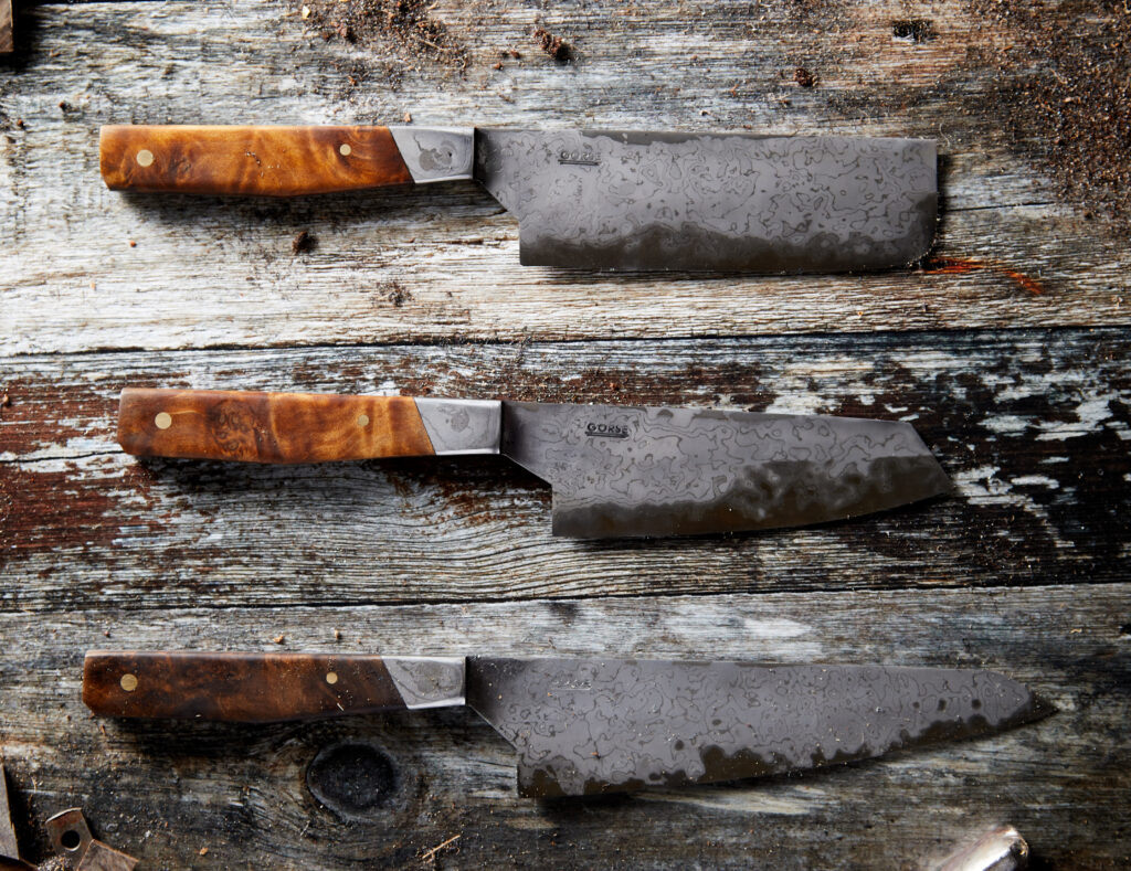 New range of hancrafted knives from Gorse