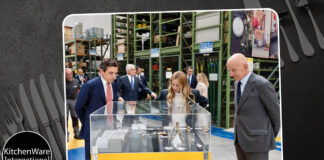 Italian Prime Minister visits Sambonet Paderno Industrie Sambonet
